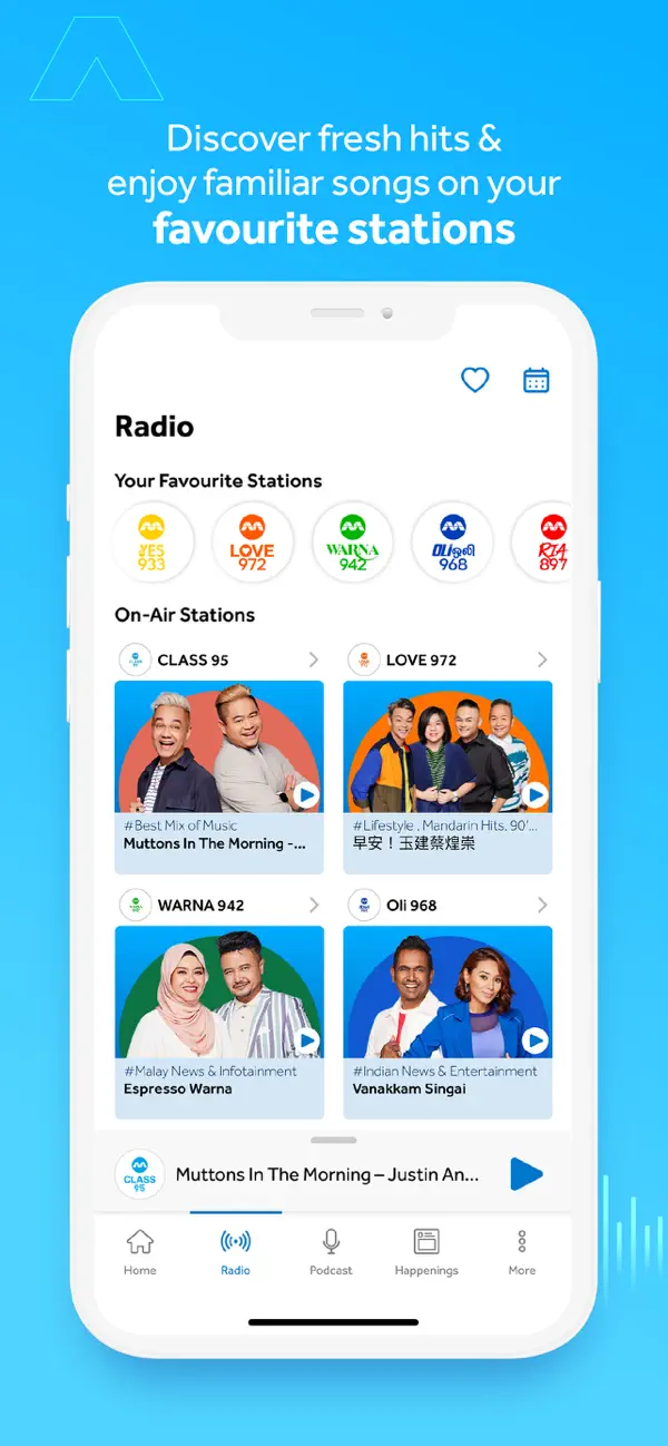 Screenshot #3 pour melisten Radio|Music|Podcast
