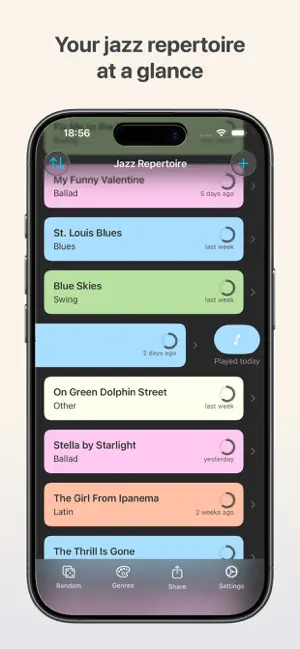 Jazz Repertoire screenshot 1