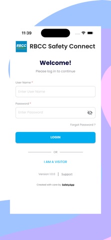 RBCC Safety Connect screenshot