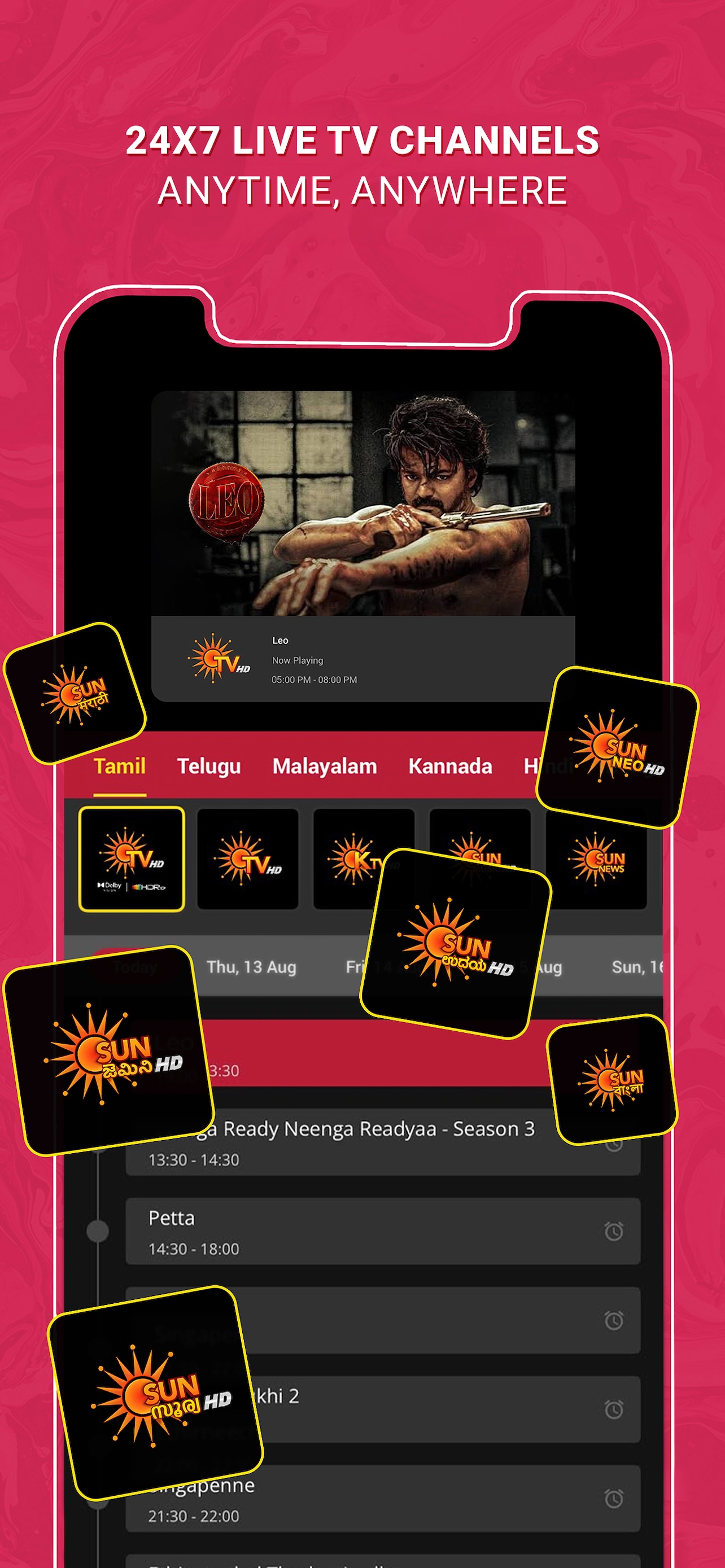 Sun NXT - Live TV & Movies screenshot 5