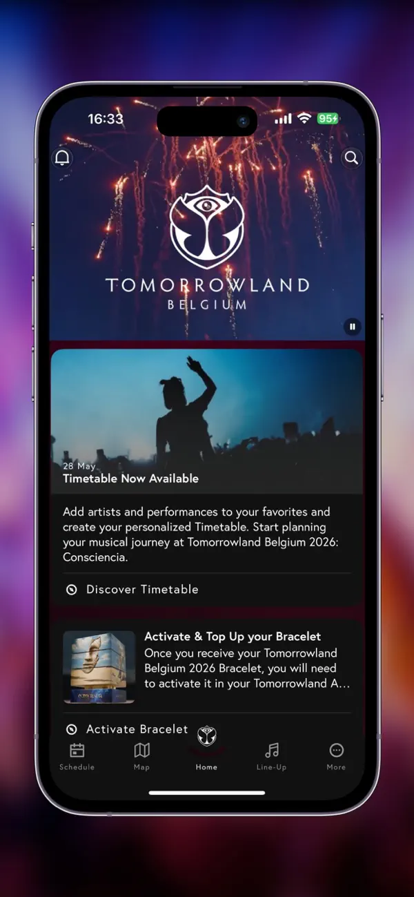 Screenshot #1 pour Tomorrowland Belgium