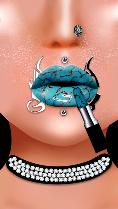 Lip Art Fashion Games Screenshot