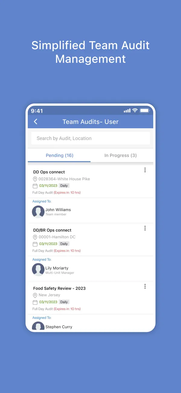 Screenshot #3 pour Workpulse Audit