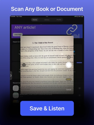 Neural Sound - Text to Speech iPad screenshot