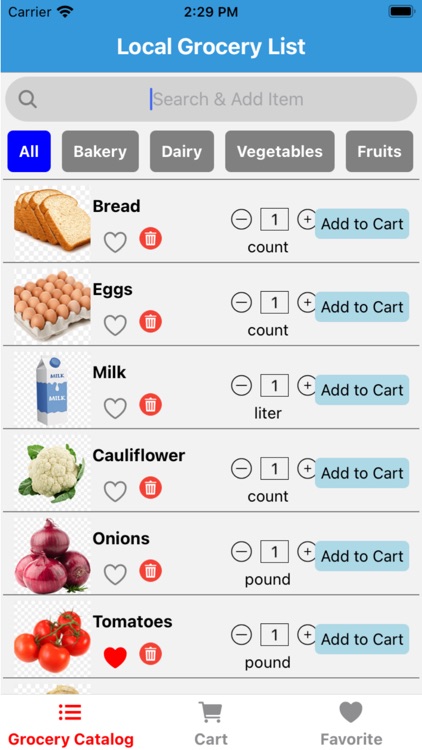 Local Grocery List screenshot-5