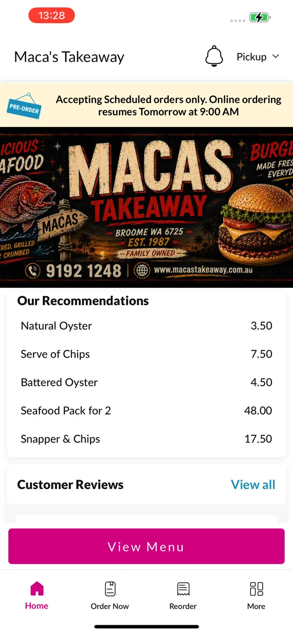 Screenshot #2 pour Maca's Takeaway