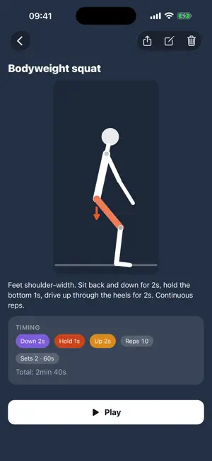 Kinetempo screenshot 2