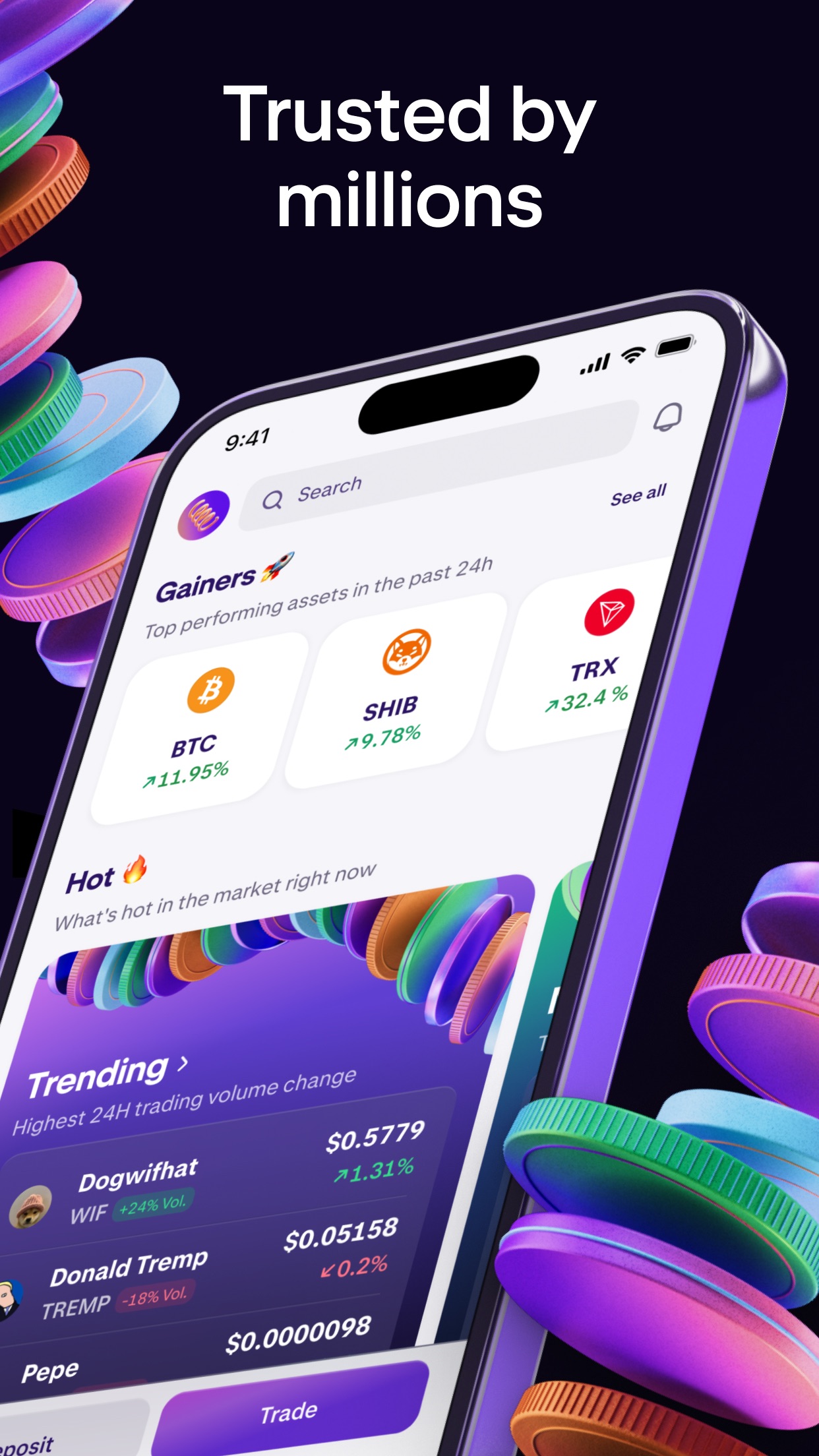 Kraken: Buy Stocks & Crypto screenshot 2