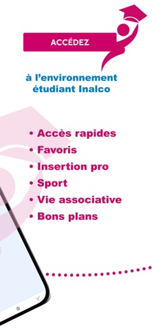 Portail étudiant Inalco iPhone screenshot 1
