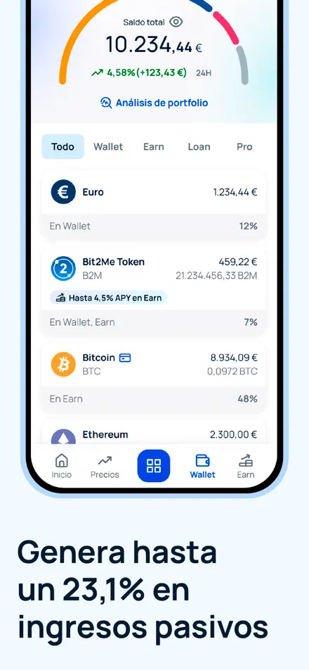 Bit2Me app screenshot 4