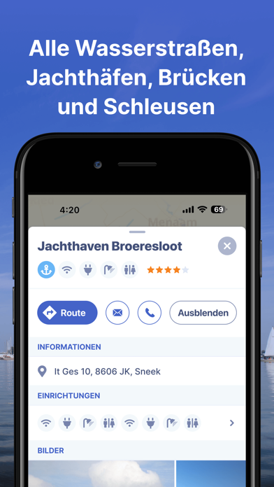 Waterkaarten: Boot Navigation iPhone screenshot 5