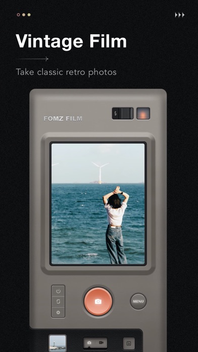 Fomz - フィルムカメラアプリ screenshot1