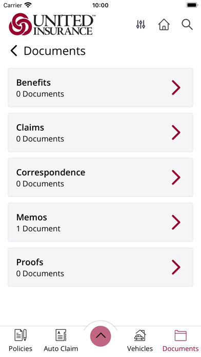 United Insurance Screenshot