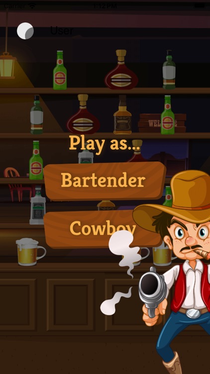 Cowboy Bottle Shooter