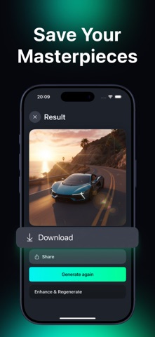 AI Image Maker by Deviant Art iPhone screenshot