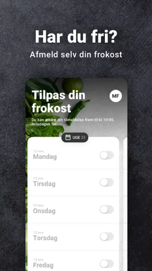 JTK Frokost screenshot 4