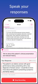 Rad Onc Oral Board Sim screenshot