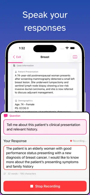 Rad Onc Oral Board Sim screenshot 3