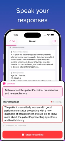 Rad Onc Oral Board Sim Screenshot 3 of 6