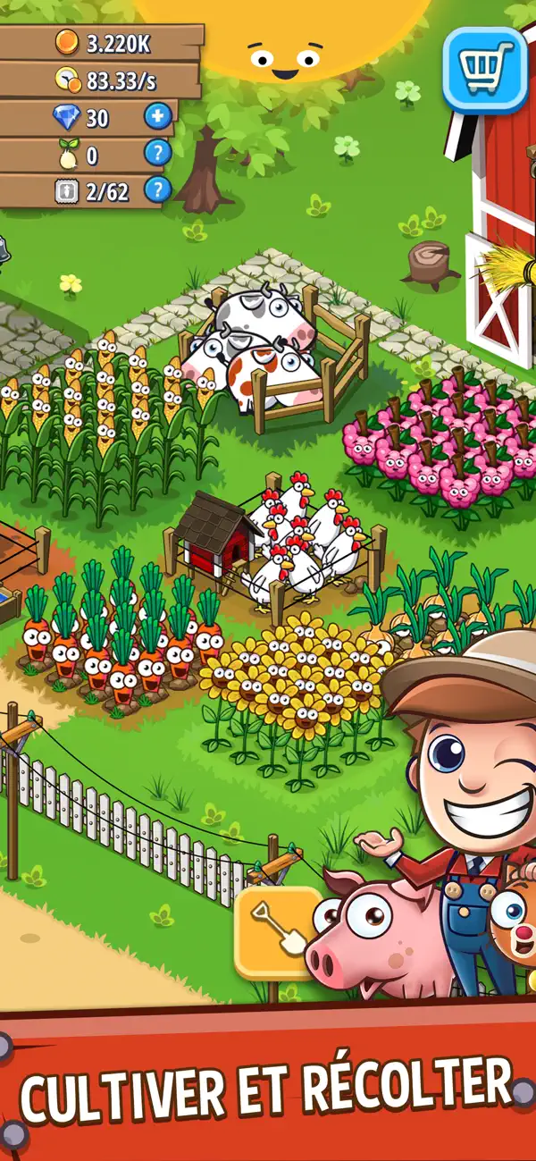 Screenshot #1 pour Idle Farming Empire
