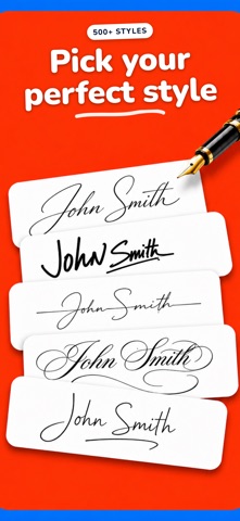 Signature Maker - eSign PDFs iPhone screenshot