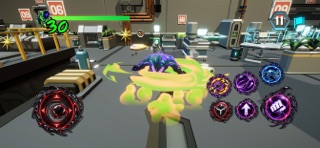 Cosmic Algae Superhero Brawler screenshot 6