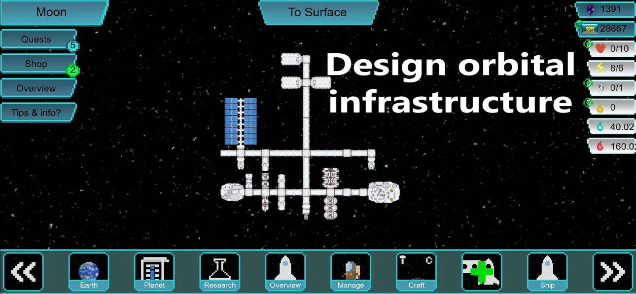 Tiny Space Program iOS Mod IPA screenshot 3 - iOS game interface