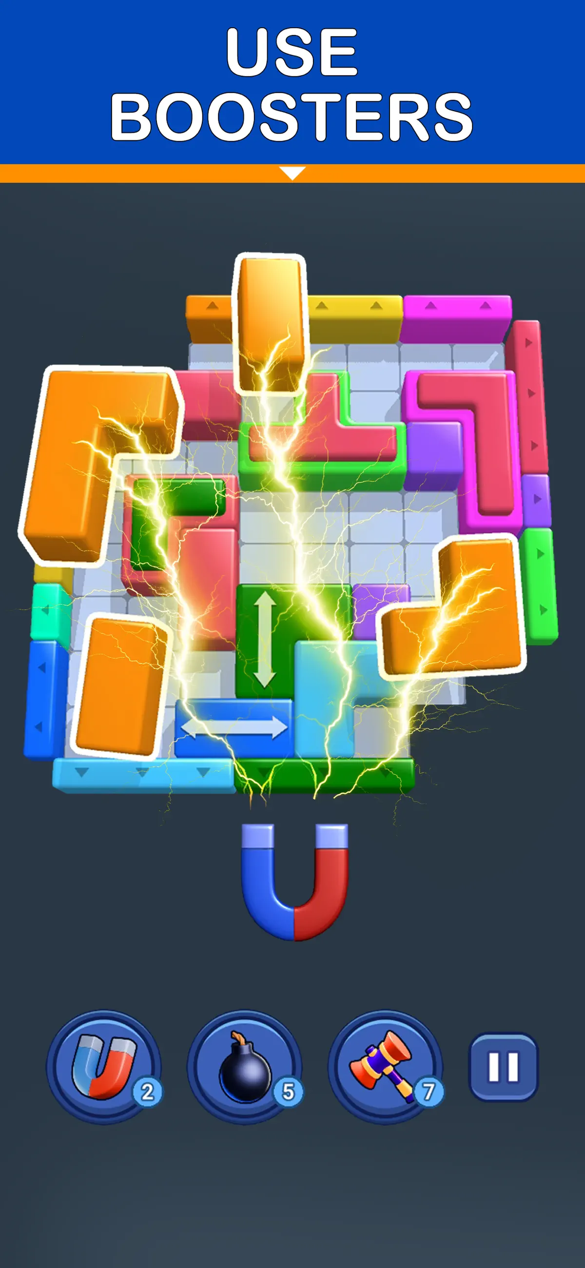 Shape Escape: Puzzle de Blocos