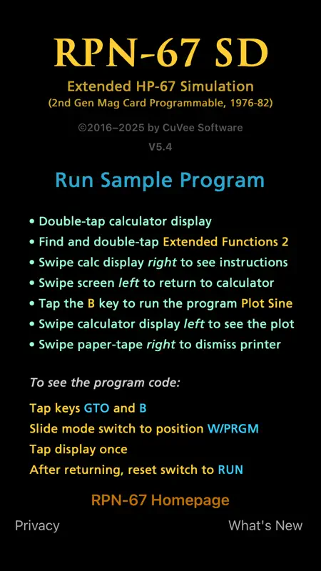 RPN-67 SD screenshot 10 of 10