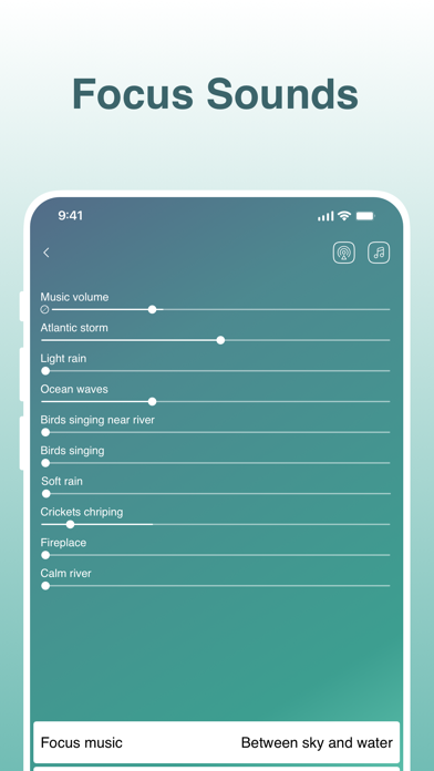 Agile Focus - Pomodoro Timer Screenshot