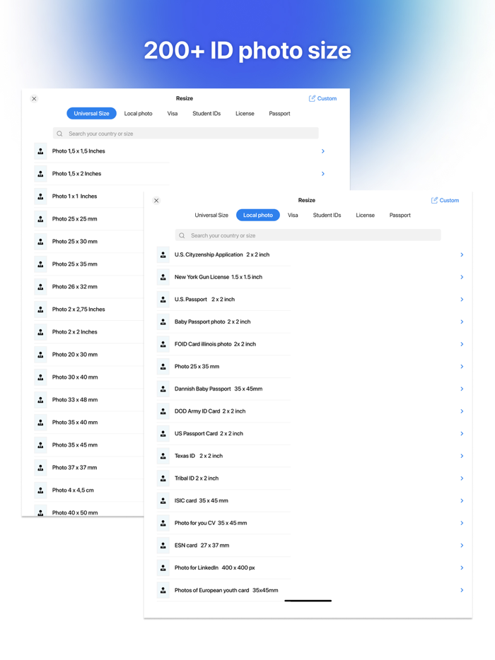 Passport Photo Maker・ID Photo
