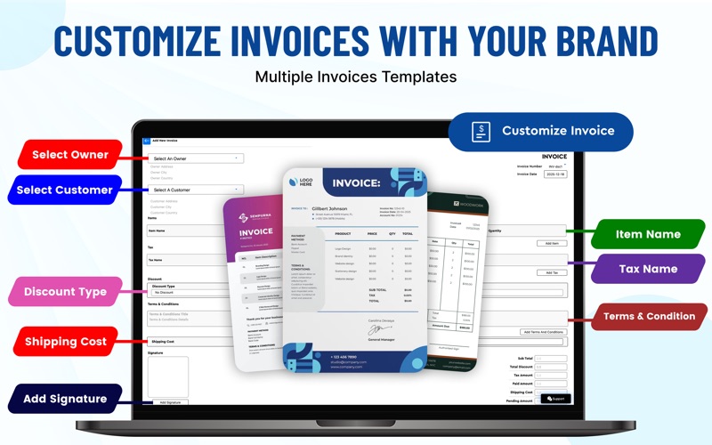 Invoice Maker: Simple Estimate Screenshot 2 of 5