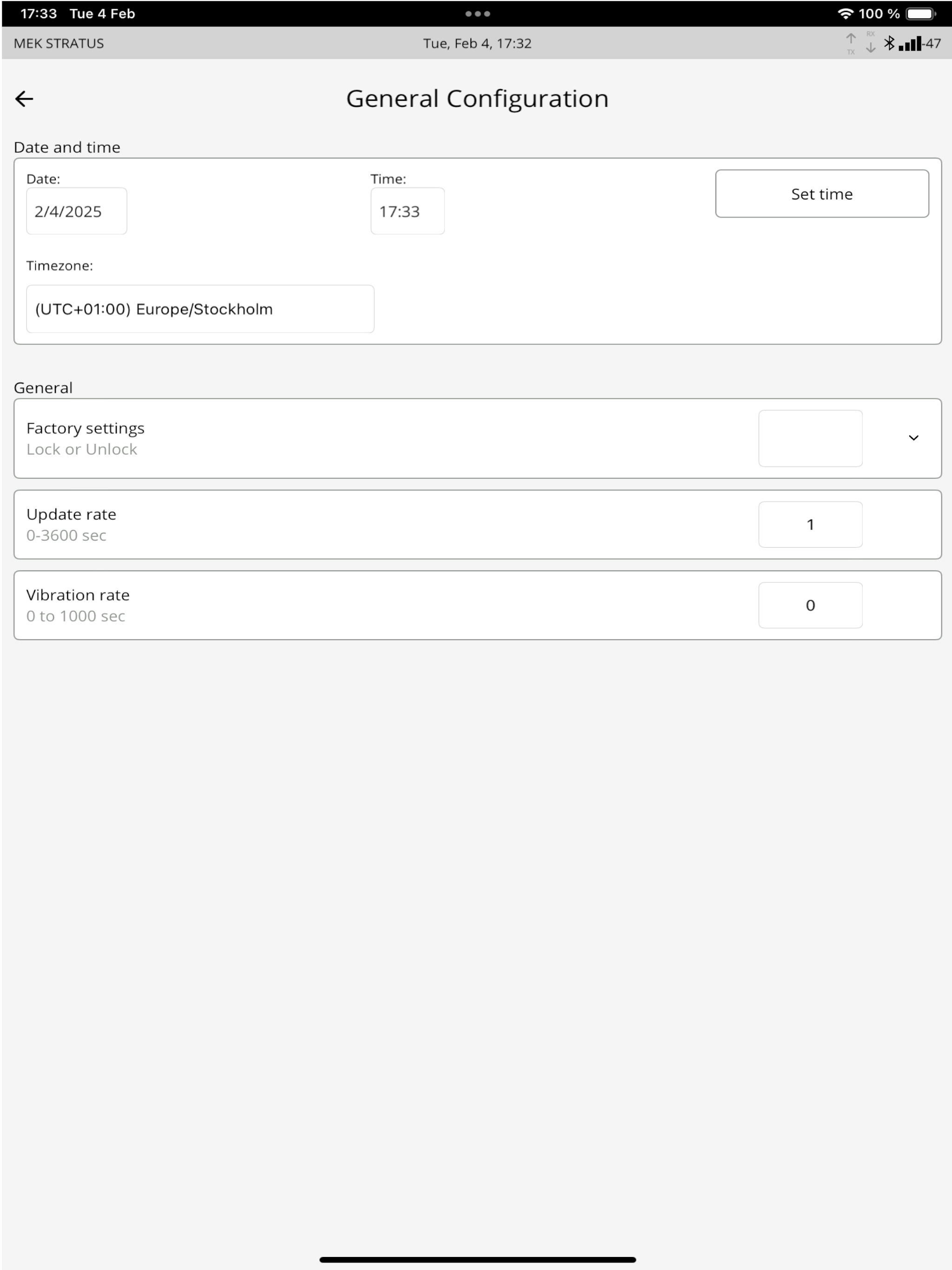 BTG STRATUS app screenshot 8