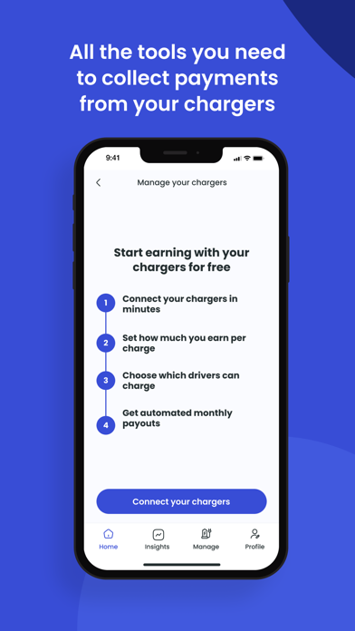 Tap Electric: EV charging iPhone screenshot 7 - Navigation app