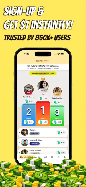 Earn Rewards with Survey Panda iPhone screenshot 2
