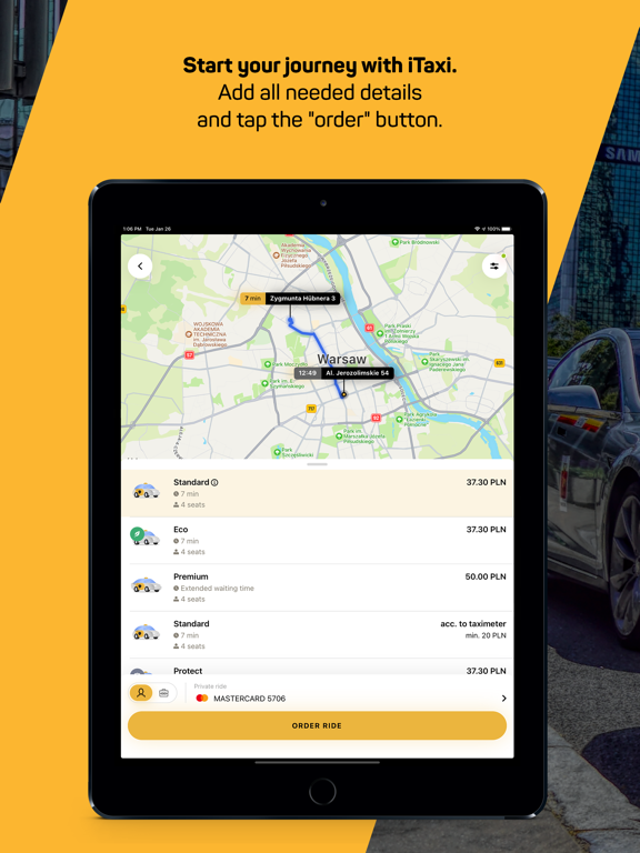 Screenshot #6 pour iTaxi - The Taxi App