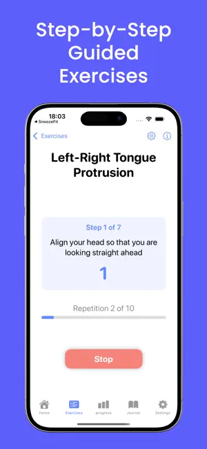 Sleep Apnea & Snore Exercises screenshot 2