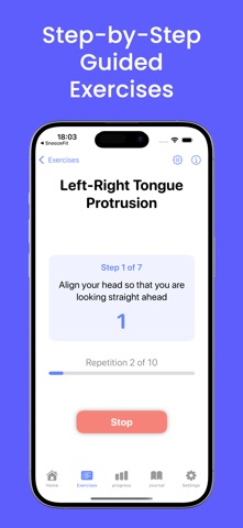 Sleep Apnea & Snore Exercises Screenshot 2 of 7