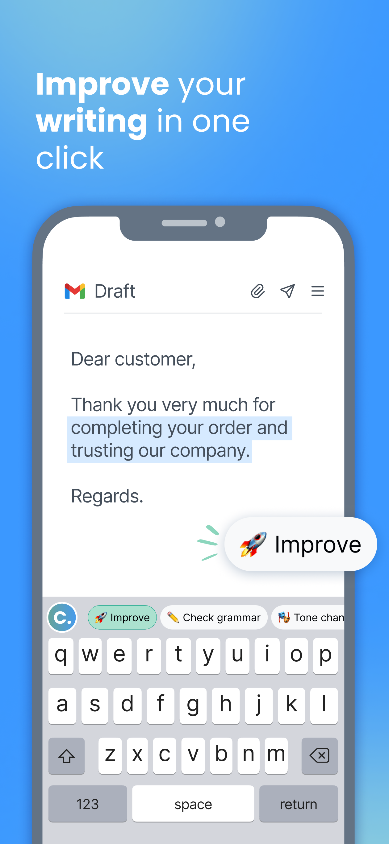 Correcto: AI Keyboard