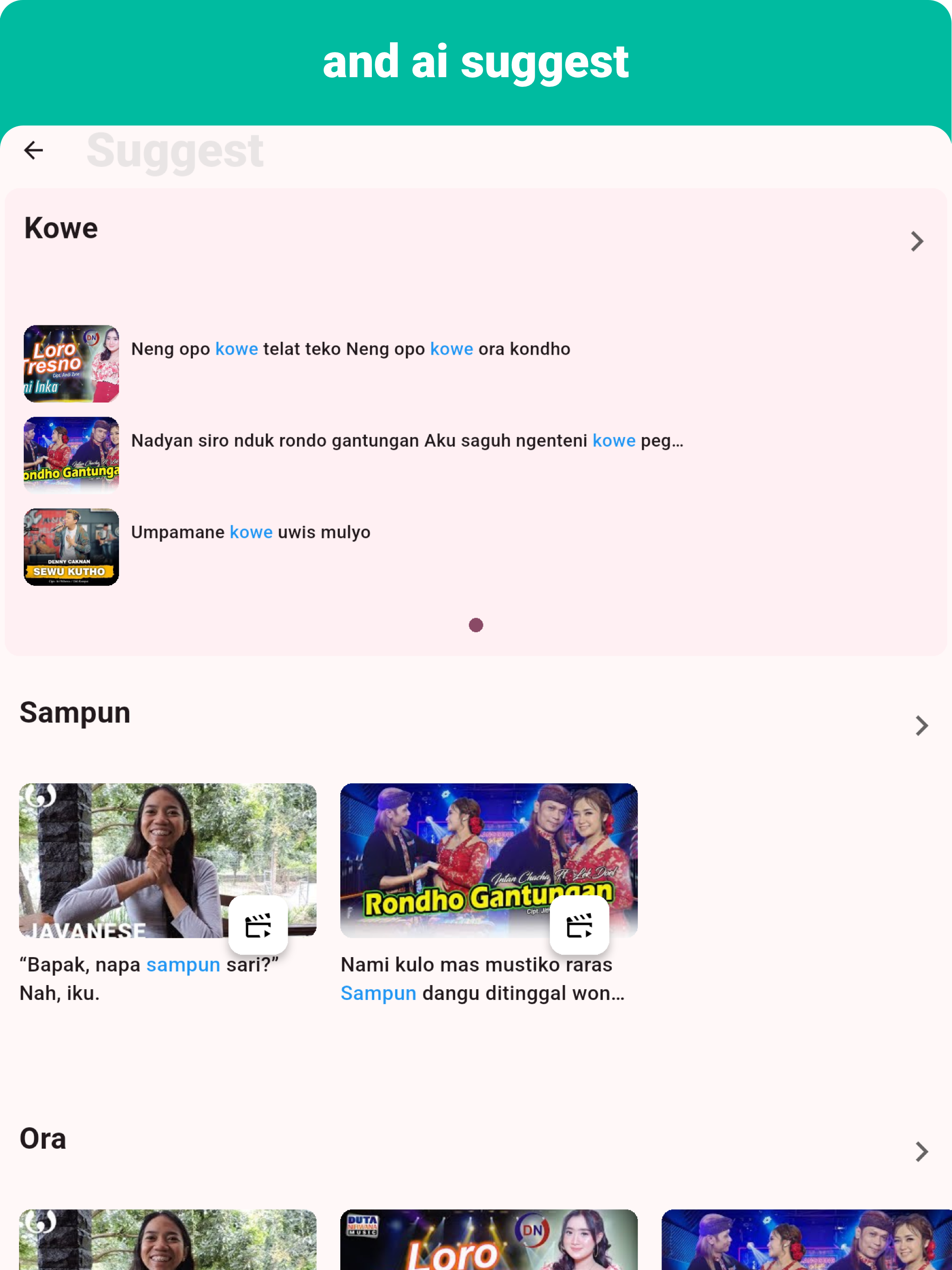 Javanese - Listening Speaking