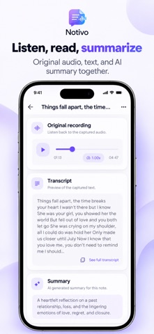 Notivo: Voice Notes & AI Screenshot 3 of 4