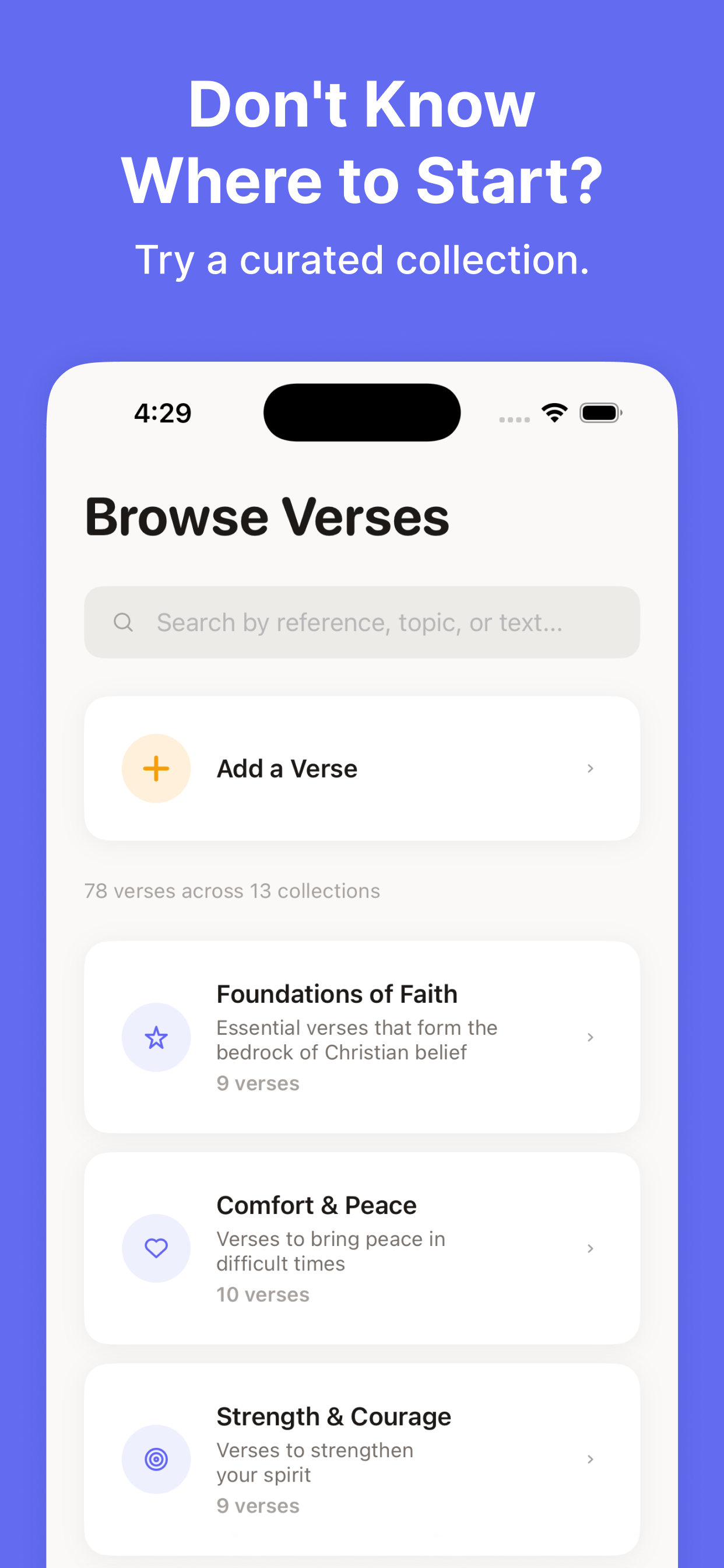 Vessl - Verse Memorizer