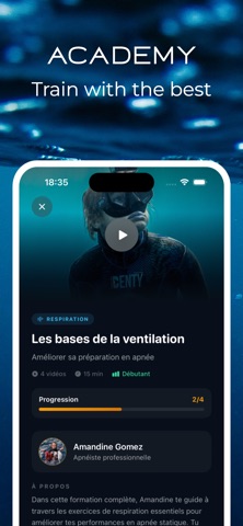 Appnea - Freediving Trainer Screenshot 3 of 7