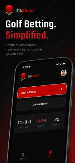 Скриншот NoBlood Golf на iPhone 1
