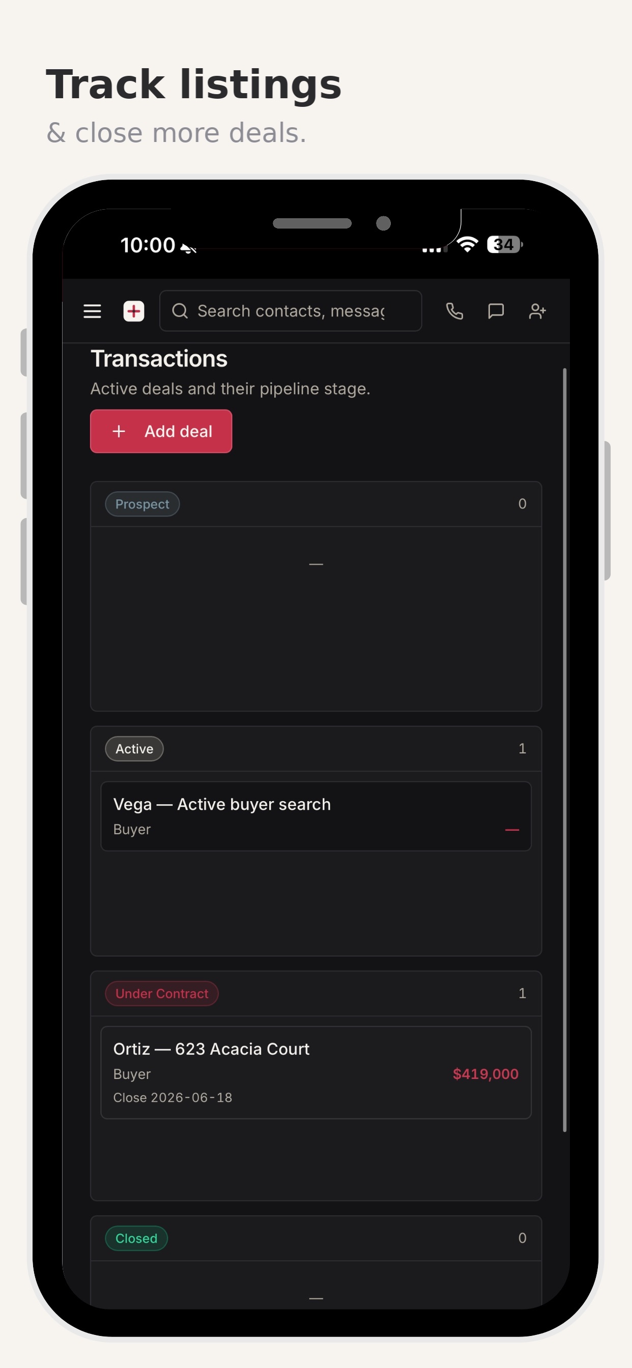 Screenshot 1 of The CRM Plus