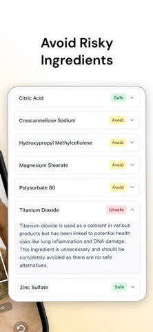 DailySupp - Supplement Scanner Screenshot 2 of 7
