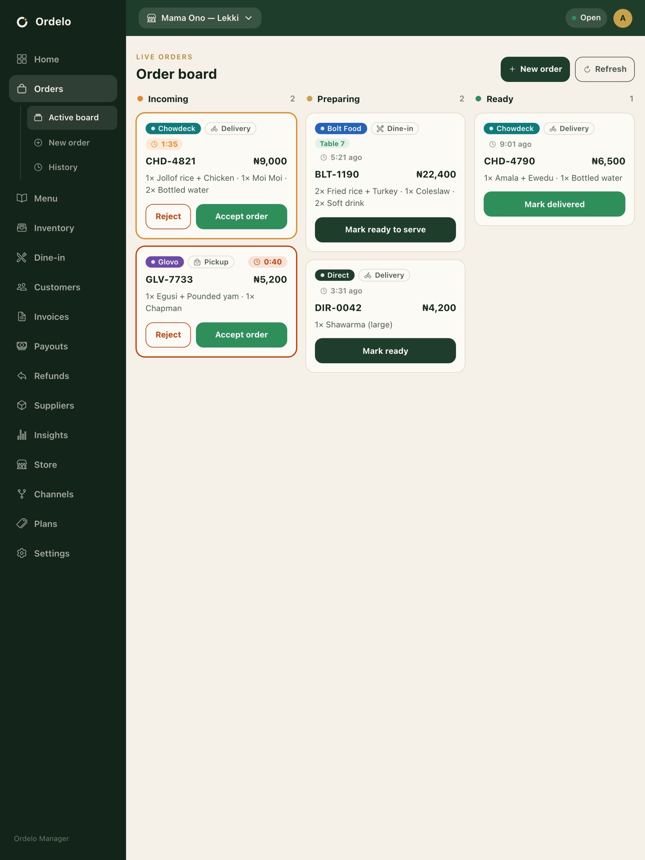 Screenshot 11 of Ordelo Business