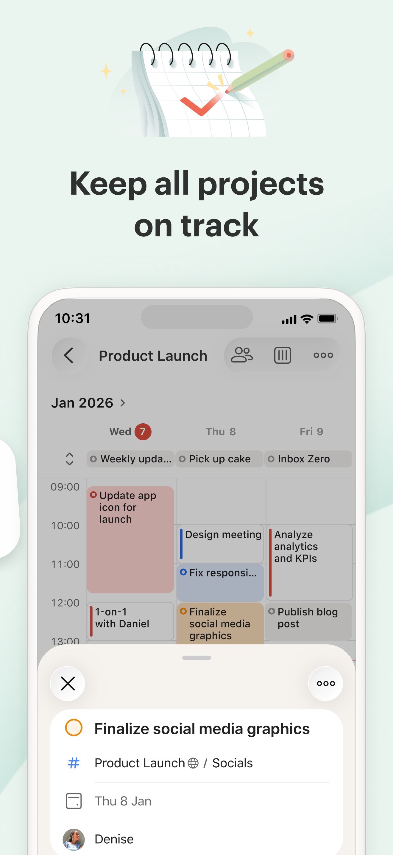 Todoist: To Do List & Calendar 스크린샷 3