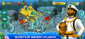 Treasure Diving: Lost Atlantis screenshot 2
