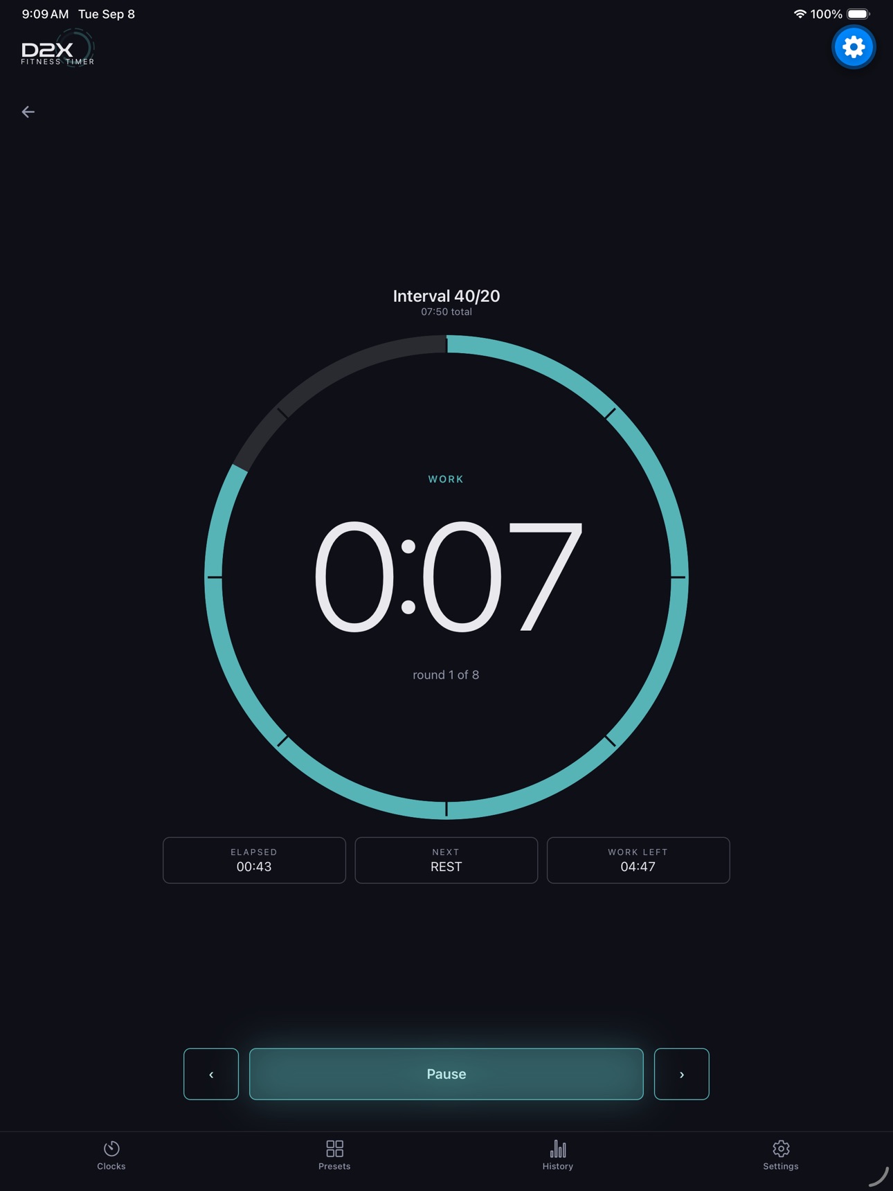 Screenshot 7 of D2X Fitness Timer